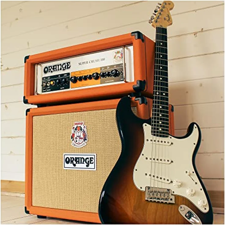 Orange Super Crush 100 Combo, 100 Watt Transistor E-Gitarrenverstärker mit 1 x 12" Celestion G12K-150 Lautsprecher und Reverb – Bild 2