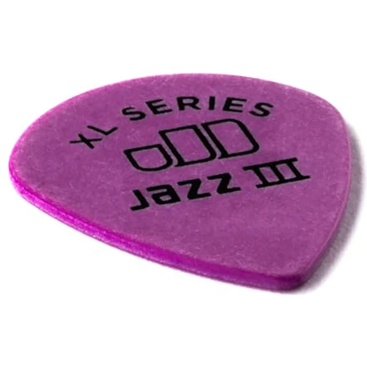 Jim Dunlop Plektrum Tortex Jazz III XL, 1,14 mm, 72 Stück, für schnelles und aggressives Spiel – Bild 3