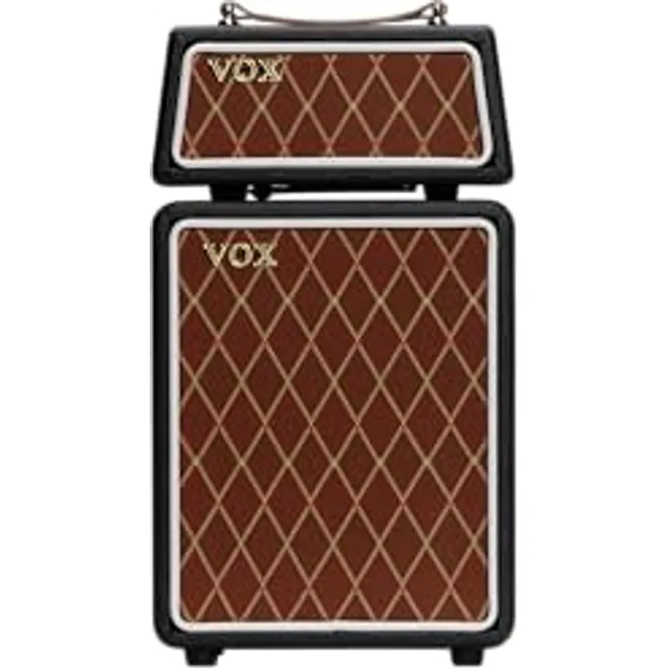 Vox Micro Superbeetle Guitar, E-Gitarrentopteil mit 15 Watt RMS, abnehmbaren Topteil, Bluetooth-Konnektivität und wiederaufladbarem Akku