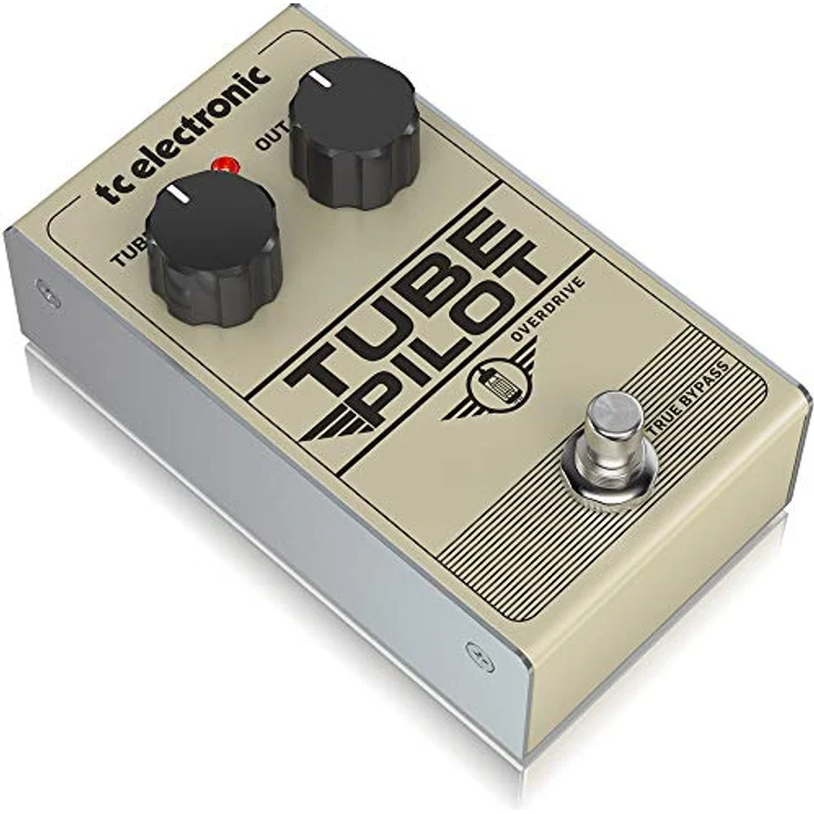 TC Electronic TUBE PILOT OVERDRIVE, echtes Röhren-Overdrive-Pedal mit 12AX7 Röhre, warmem Sound und True Bypass – Bild 3