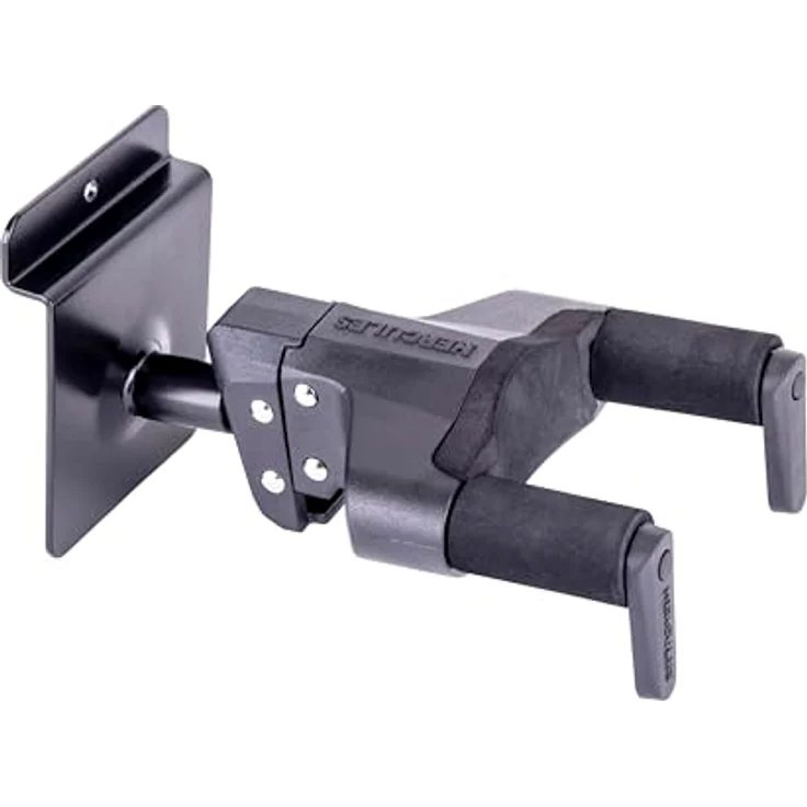 Hercules Stands HCGSP-39SB+ Gitarrenwandhalter mit AGS Auto Grip System Plus, für Profilwände, max. Belastung 7 kg – Bild 1
