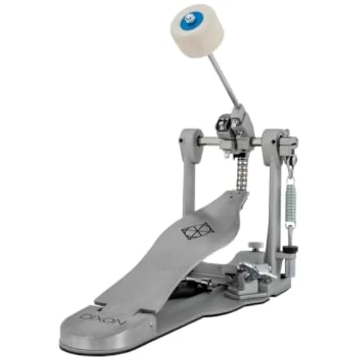 Dixon PP-P3 Single Pedal, Einzelfußmaschine mit Doppelkette, einstellbarem Trittplatten- und Beaterwinkel, inklusive Tasche und Toolkit