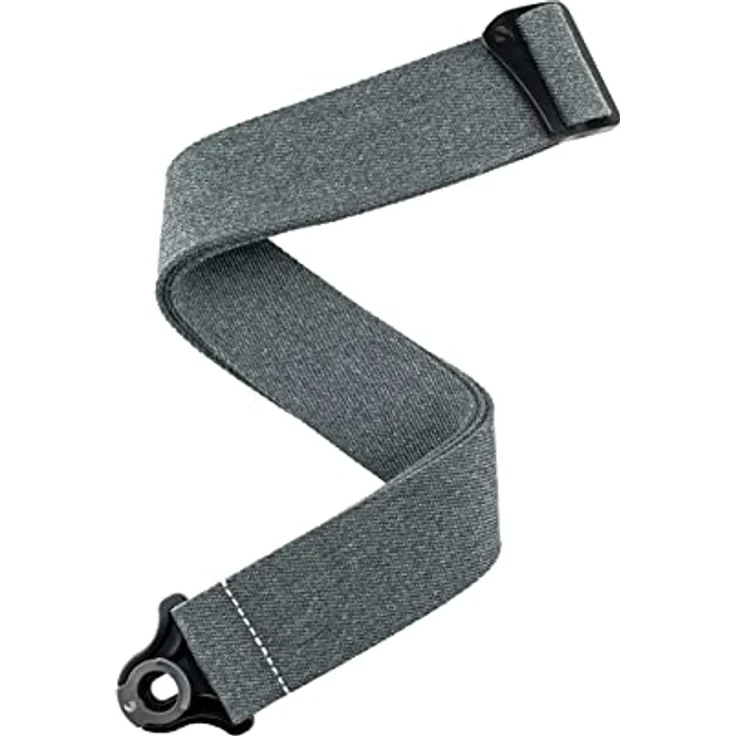 Daddario Auto Lock Strap Skater GR, Gitarrengurt mit Sicherheitsmechanismus, 50 mm Breite, verstellbar von 76 - 140 cm, grau – Bild 1