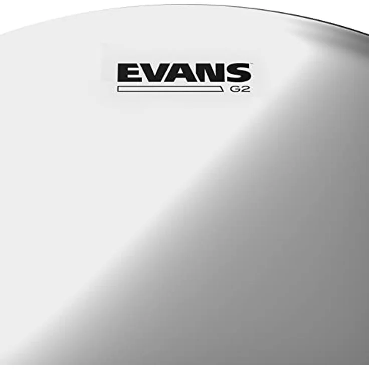 Evans G2 Clear + HDD Snare Pack Fusion, Fellsatz 10" + 12" + 14" G2 transparent, doppellagig, + 14" HD Dry Snare, weiß mit Dämpfungsring – Bild 2