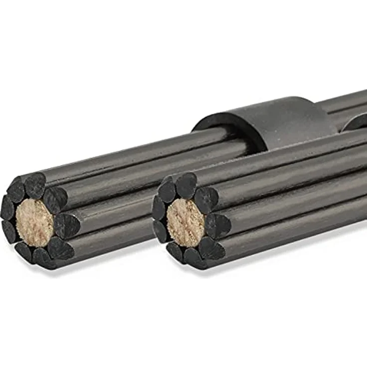 Rohema Rods Carbon, Drumsticks mit Gummigriff, Länge 405mm, Durchmesser 14,7mm, Made in Germany – Bild 2