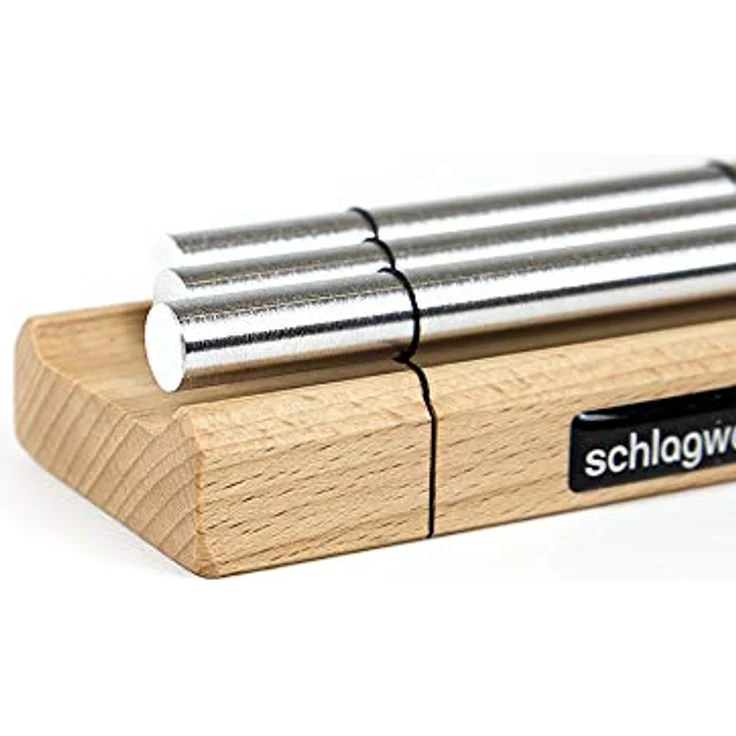 Schlagwerk PC3GD Power Chimes G-Major, 3er Satz in G-Dur mit Aluminium-Klangröhre und Buchenholzträger, inkl. Schlägel – Bild 3