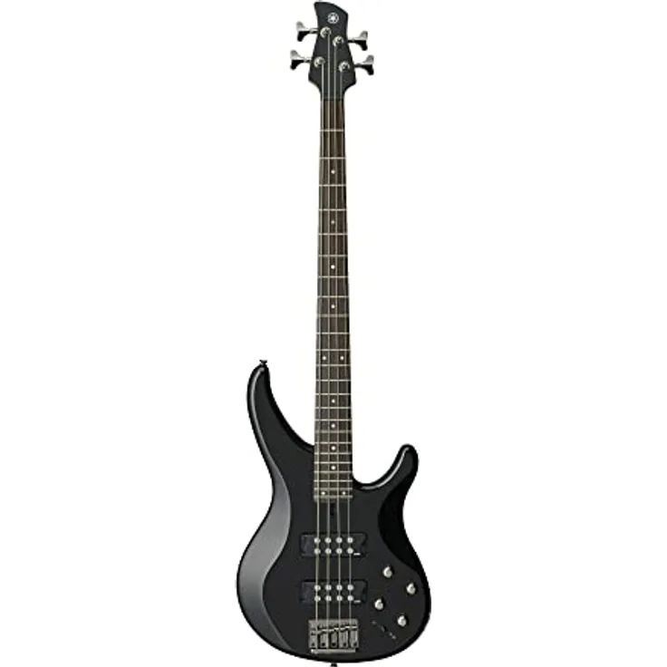 Yamaha GTRBX304BL E-Bass, Korpus aus massivem Mahagoni, aktives EQ-System für vielseitige Spielstile, schwarz