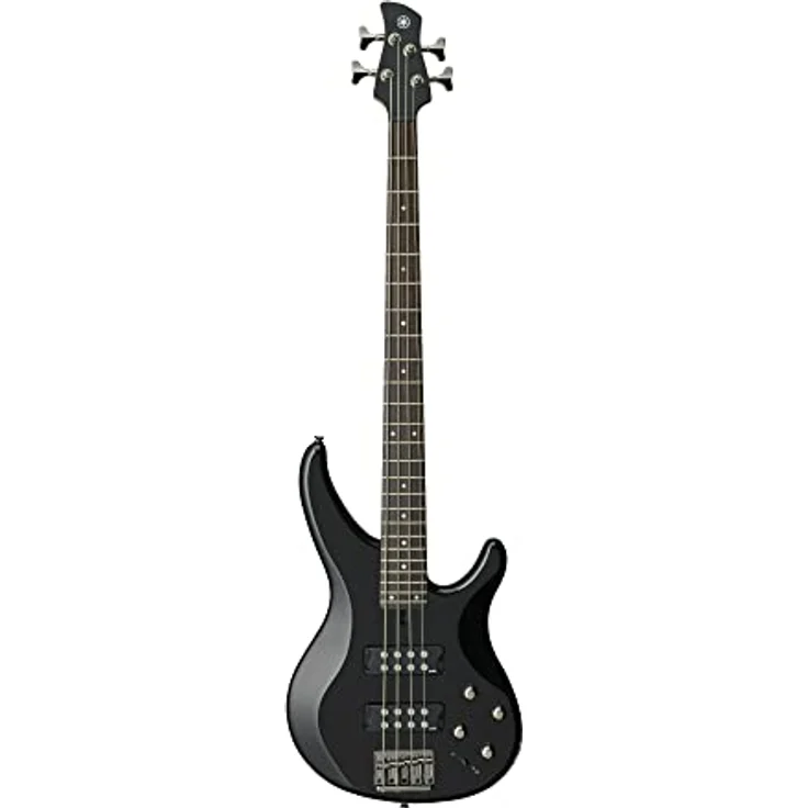 Yamaha GTRBX304BL E-Bass, Korpus aus massivem Mahagoni, aktives EQ-System für vielseitige Spielstile, schwarz – Bild 1