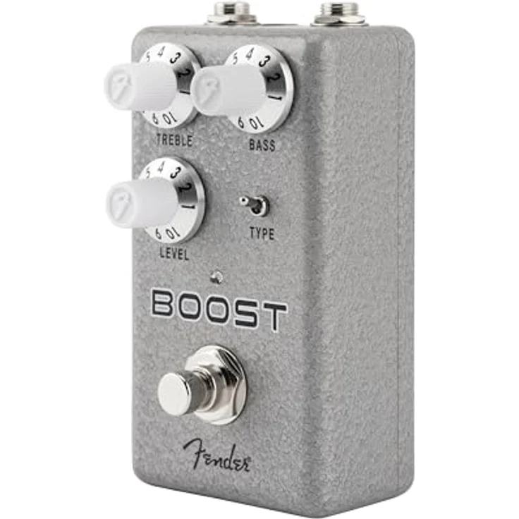 Fender Hammertone Boost, Overdrive-Pedal für E-Gitarre mit JFET Boost, kompakt, 62 x 112 x 56 mm, 250 g – Bild 3