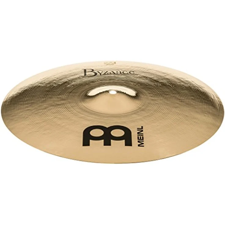 Meinl 16" Byzance Thin Crash, handgehämmertes B20 Bronze Schlagzeugbecken mit brillantem Klang und schnellem Ansprechverhalten – Bild 3