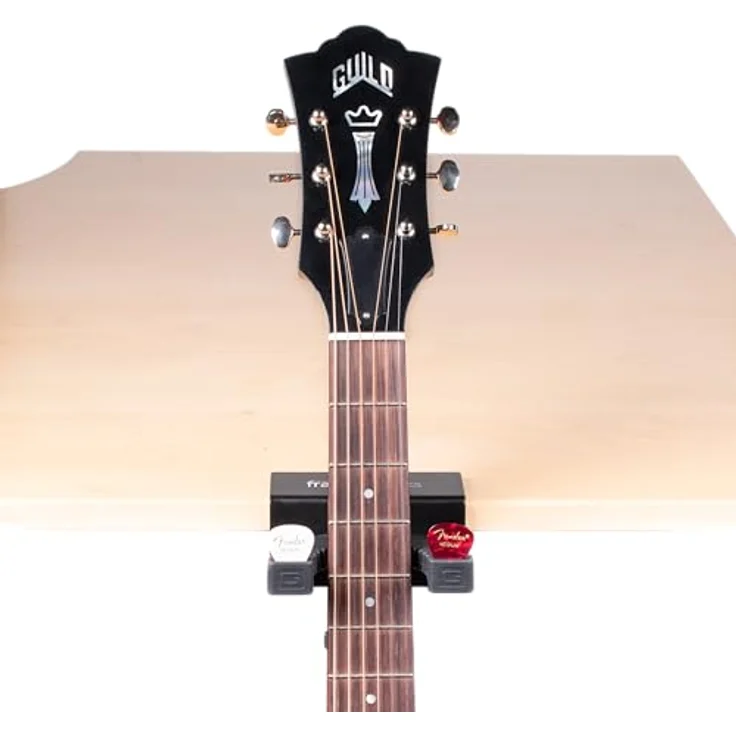 Gator Frameworks Desk Clamping Guitar Rest, Gitarrenständer mit Tischklemme für Halsbreiten bis 64 mm, 5 mm EVA Schaumstoff zum Schutz, Abmessungen 114 x 86 x 146 mm, Gewicht 0,57 kg – Bild 12