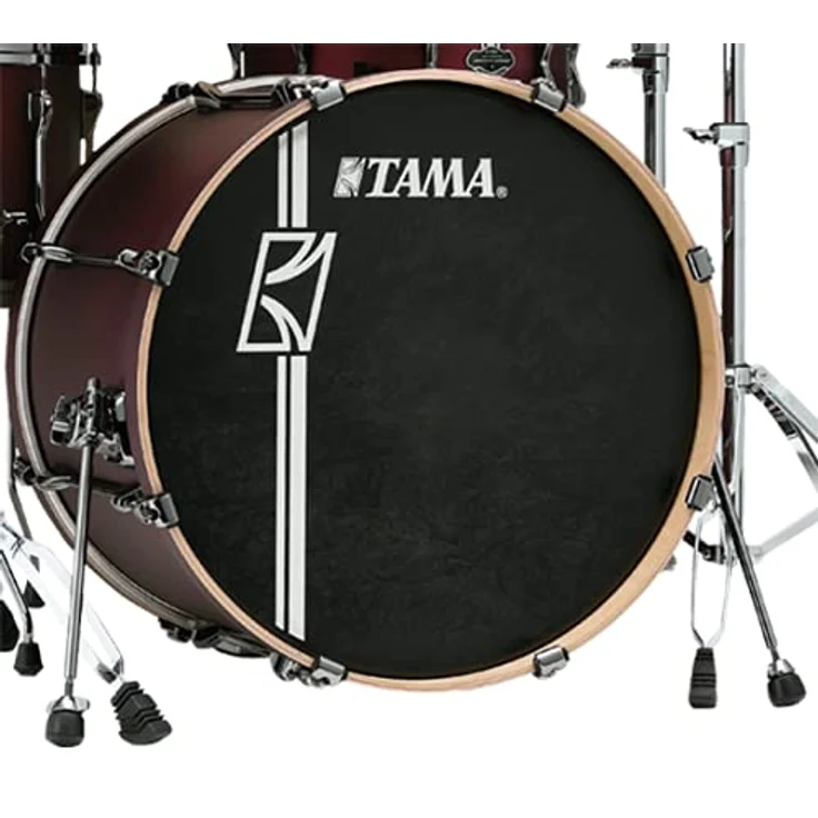 Tama 22" Resonant Bass Drum Fell Fibre, schwarz, einlagig für Superstar Hyper-Drive Serie, BK22BMFH – Bild 4
