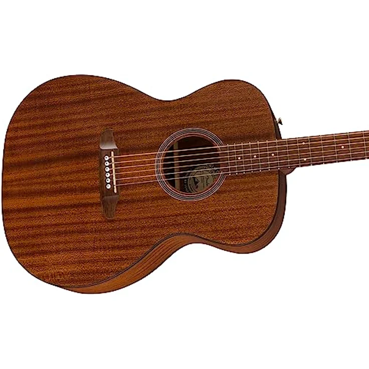 Fender Monterey Standard MAH, Westerngitarre mit laminiertem Sapele Korpus, natürlichem matt Finish, Walnuss Griffbrett und integriertem Stimmgerät, Farbe: Natural – Bild 7