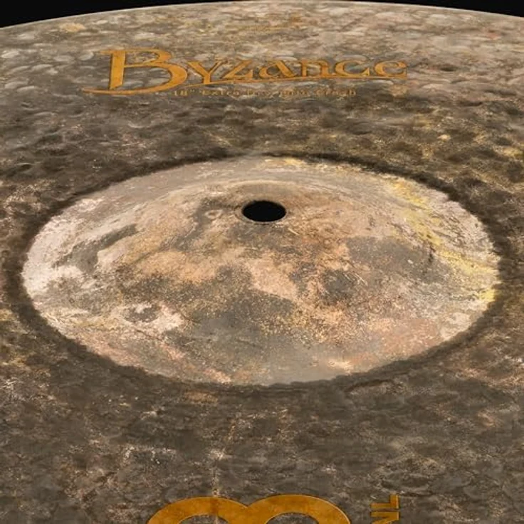 Meinl 18" Byzance Extra Dry T. Crash, sehr dünnes handgehämmertes Cymbal aus B20 Bronze mit tiefem Grundton und schnellem Ausklingen – Bild 11