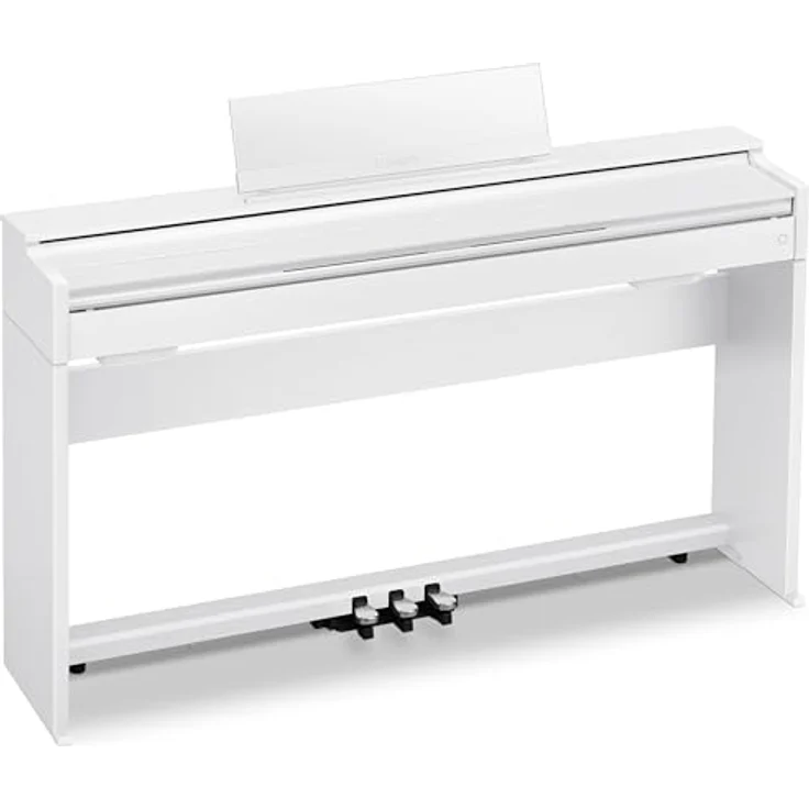 Casio AP-S200 WE, Digitalpiano mit 88 gewichteten Tasten, 19 Sounds, 192-stimmiger Polyphonie, USB-Audio- und Midi-Recording, Farbe: Weiß – Bild 4