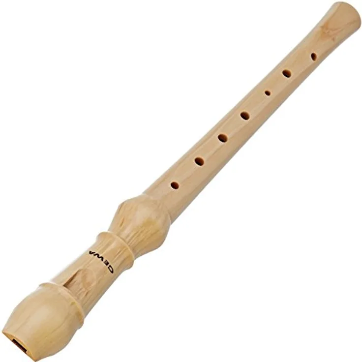 Gewa Natura Soprano Recorder German, Ahorn, satinierte Oberfläche, 2-teilig mit Stofftasche und Grifftabelle