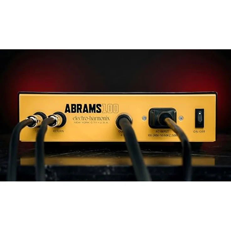 Electro Harmonix Abrams100, E-Gitarren-Topteil, 100 Watt, kompaktes Gehäuse, Reverb-Effekt, leicht, 1,1 kg – Bild 9