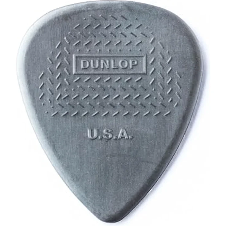 Dunlop Nylon Max Grip 1,14 mm, Plektrum Set mit 12 Stück für Spieler – Bild 4