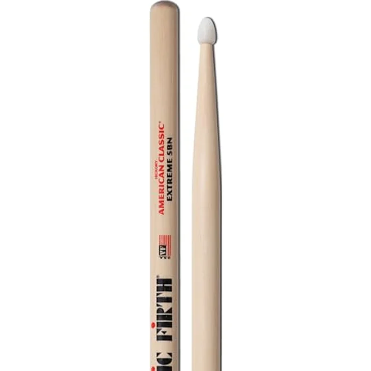 Vic Firth VFX5BN Extreme, Drumsticks aus American Hickory mit Nylonkopf, 419 mm Länge, 15,1 mm Durchmesser – Bild 1