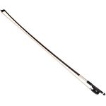 CodaBow Diamond GX Viola Bow, hochwertiger Violabogen mit Kevlar- und Graphitfaserstruktur, handgefertigter Frosch aus schwarzem Xebony®, Sterlingsilberbeine und Naturhaarbogen.