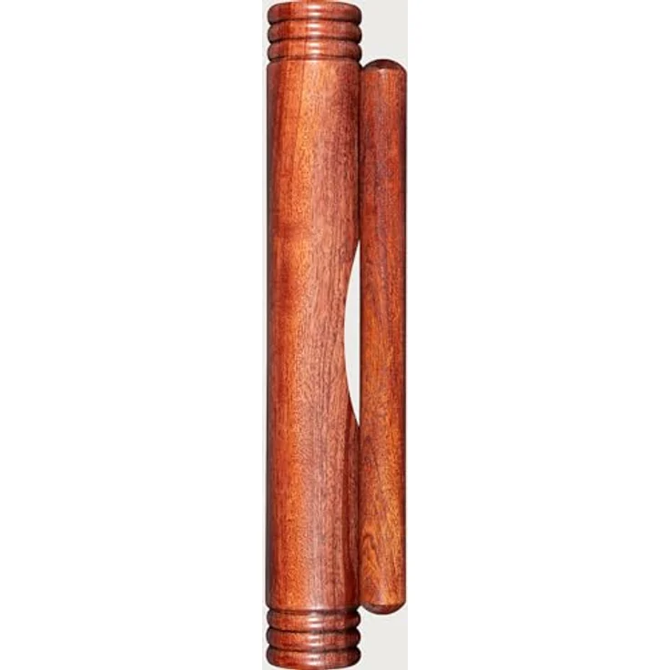 Meinl CL3RW Claves, afrikanischer Holzklangstab aus Rotholz, großes Modell mit tiefem Klangbild, 30,5 cm Länge, 4,5 cm Durchmesser – Bild 7