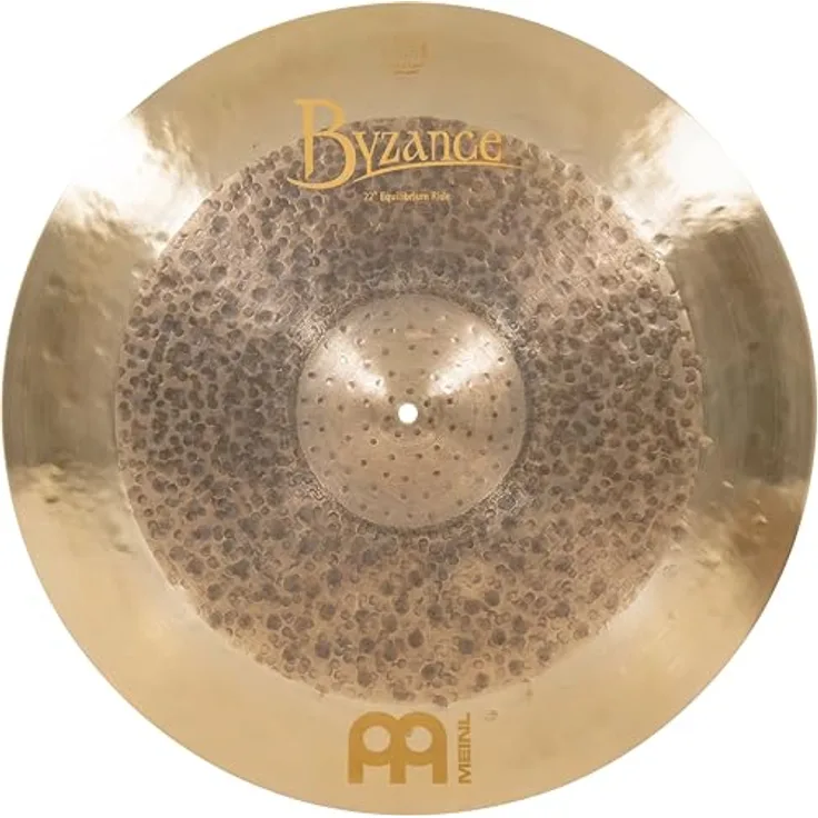 Meinl 22" Byzance Equilibrium Ride, Schlagzeugbecken aus B20 Bronze mit sandgestrahlter Oberfläche und komplexem Klangcharakter, Matt Garstka Signature Serie