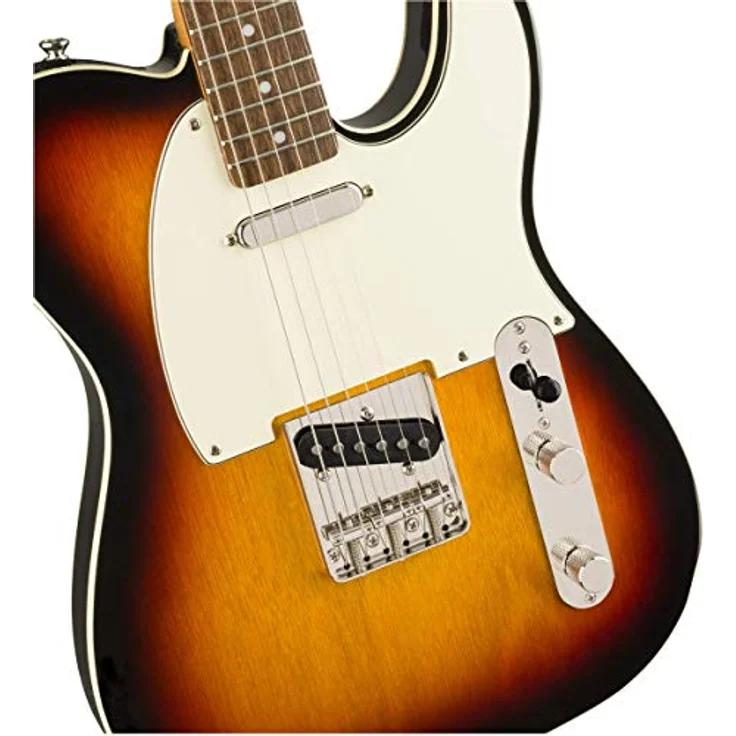 Squier Classic Vibe 60s Custom Tele 3-SB, E-Gitarre mit Nato Korpus und Ahornhals, 3-Color Sunburst – Bild 5