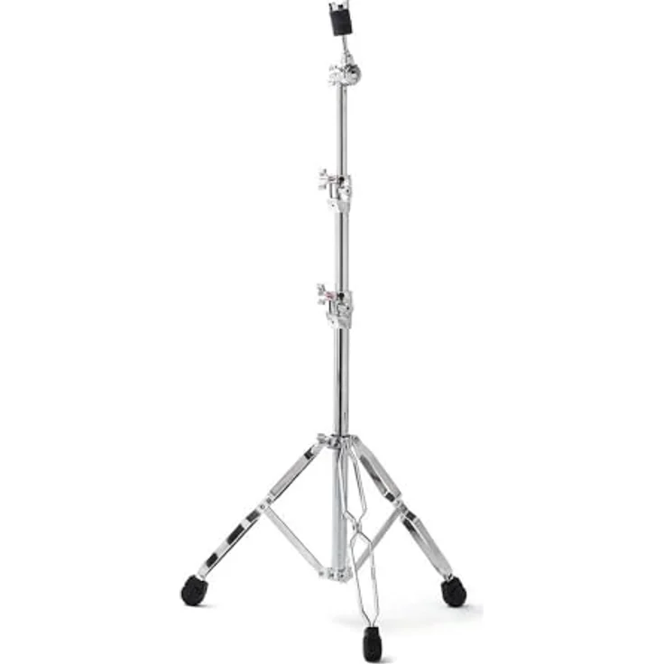 Gibraltar 6710 Cymbal Stand, gerader doppelstrebiger Beckenständer, dreifach höhenverstellbar mit G-styled Memory Clamps und stufenlos arretierbarer Beckenaufnahme – Bild 2