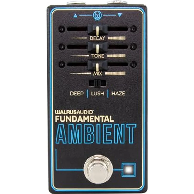 Walrus Audio Fundamental Ambient Reverb, Reverb-Pedal mit 3 Hall-Modi (Deep, Lush, Haze), einstellbarem Trails-Modus, leicht bedienbar – Bild 1