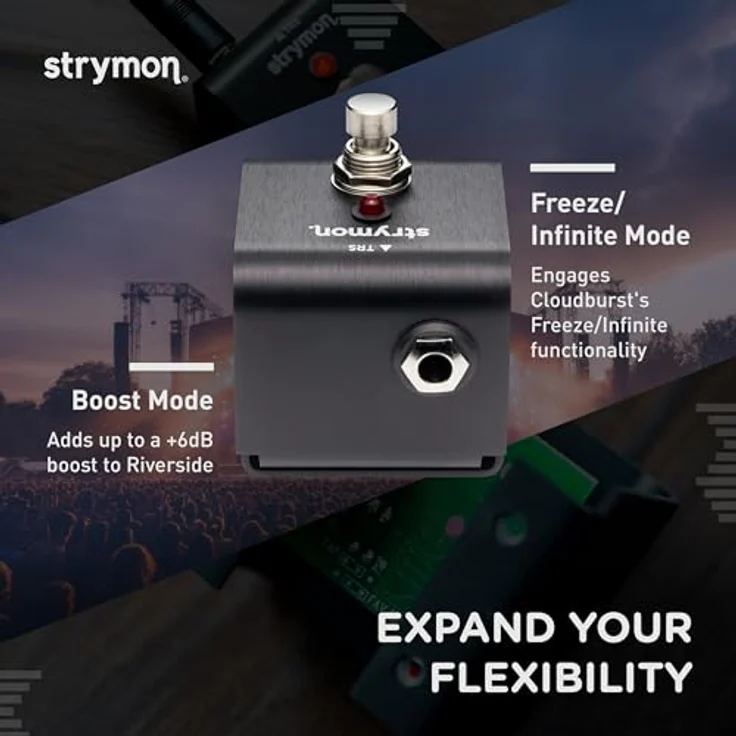 Strymon MiniSwitch, Preset-Wahl- und Tap-Tempo-Schalter für Strymon Effektpedale, keine Stromversorgung nötig – Bild 6