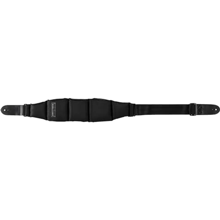 Ibanez BWS900 Bass Workshop Strap, gepolsterter Gitarrengurt aus hochwertigem Nylongewebe, verstellbar von 1020 mm bis 1250 mm, schwarz – Bild 1