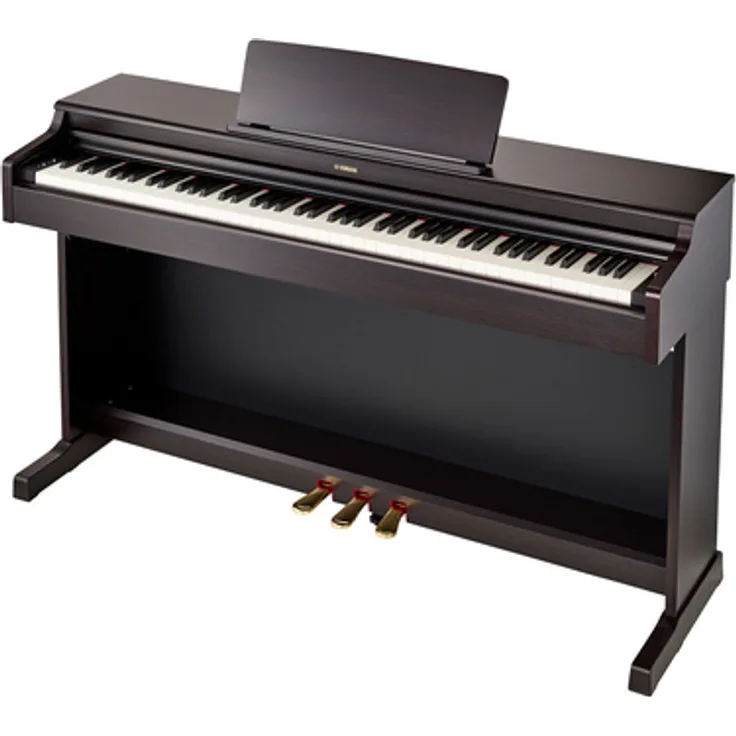 Yamaha YDP-165 R Arius, Digital Piano mit 88 gewichteten Tasten, 10 Sounds, 192-stimmiger Polyphonie, in Rosenholz
