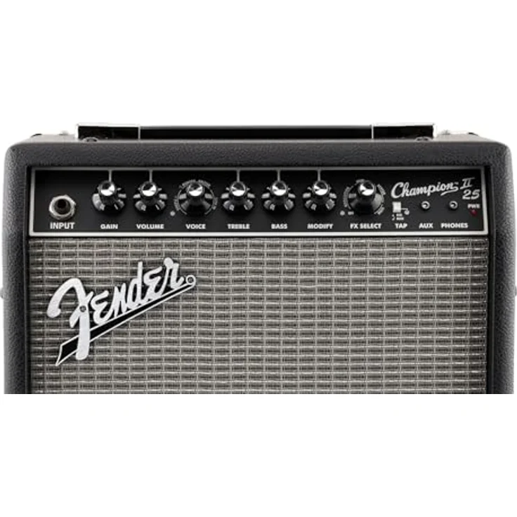 Fender Champion II 25, Transistor Combo Verstärker für E-Gitarre mit ausgewogener Verarbeitung – Bild 3