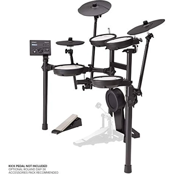 ROLAND TD-07KV, Elektronisches Schlagzeug mit Bluetooth-Technologie, doppellagigen Mesh-Fellen, über 140 Drum-Sounds und umfangreichen Editing-Optionen – Bild 2