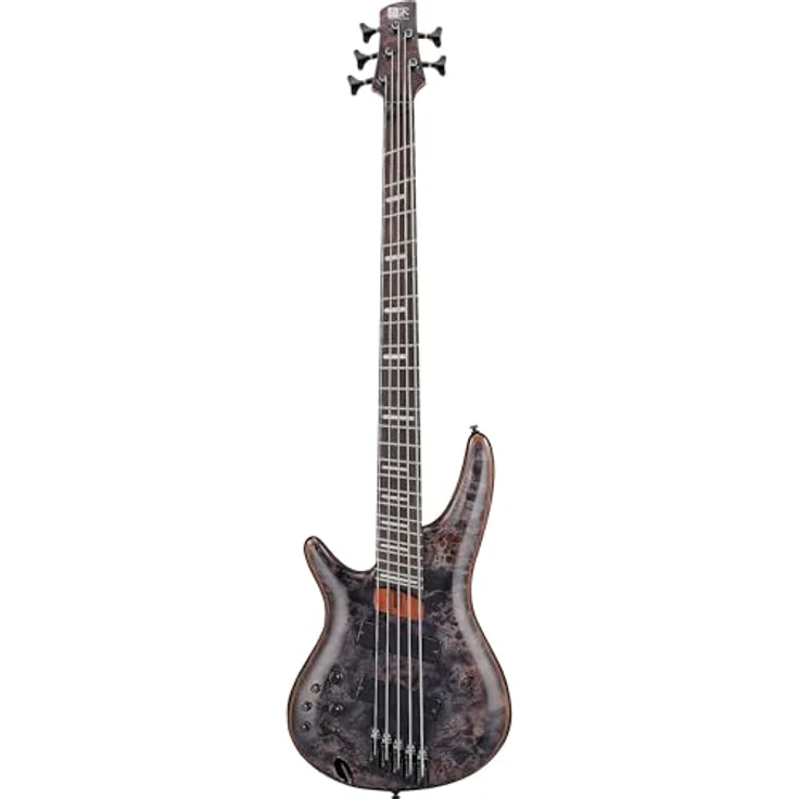 Ibanez SRMS805L-DTW, 5-saitiger Linkshänder-Elektrobass mit Okoume-Korpus und Bartolini Tonabnehmer, Deep Twilight – Bild 2