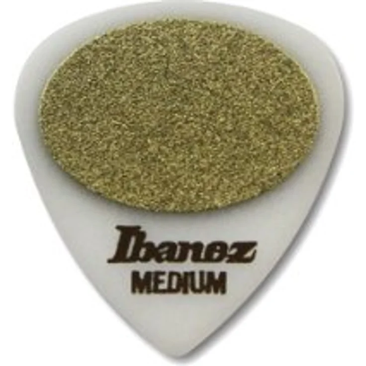 Ibanez PPA16MSG-WH Pick Set, Plektrum Set mit 6 Stück, medium Sand, weiß, 0,80 mm, Grip Wizard Serie – Bild 3