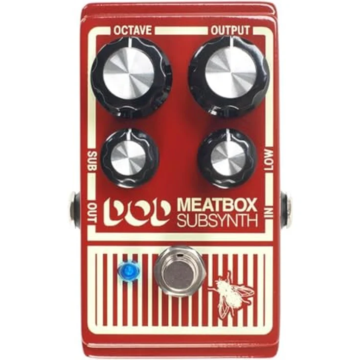 Digitech DOD Meatbox, Subharmonic Synth Pedal mit True Bypass, Aluminium Gehäuse und TRS Ausgang – Bild 1