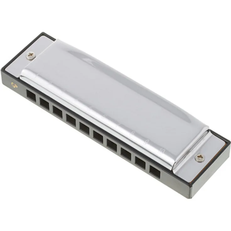 Harley Benton Blues Harmonica B(H)-Dur, 20 Stimmzungen, Kunststoff Kanzellenkörper, inklusive Kunststoff Box