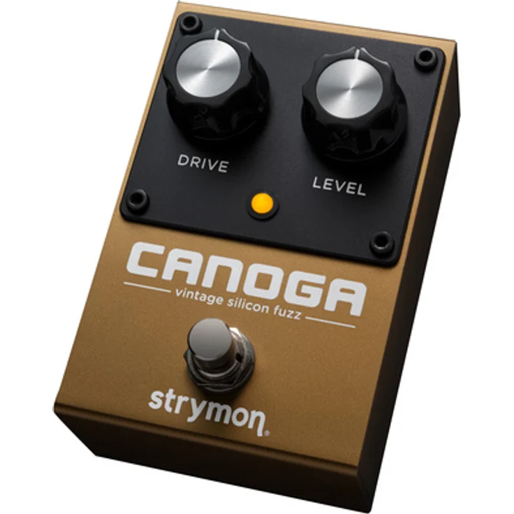 Strymon Canoga Analog Fuzz, Effektpedal für E-Gitarre mit 100 % analoger Schaltung und großem Gain-Bereich, True Bypass