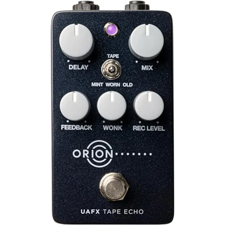 Universal Audio UAFX Orion Tape Echo, Gitarren-Effektpedal mit drei Vintage Tape-Delay Emulationen, Analog-Preamp, Mono-Betrieb