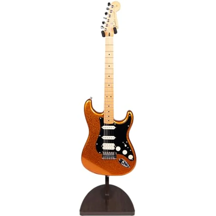 Gator Frameworks Elite Guitar Hanging Stand BRN, stabiler Gitarren-Hängeständer aus 25 mm dickem Sperrholz, braun, Abmessungen 343 x 1092 x 330 mm, Gewicht 3,1 kg – Bild 4