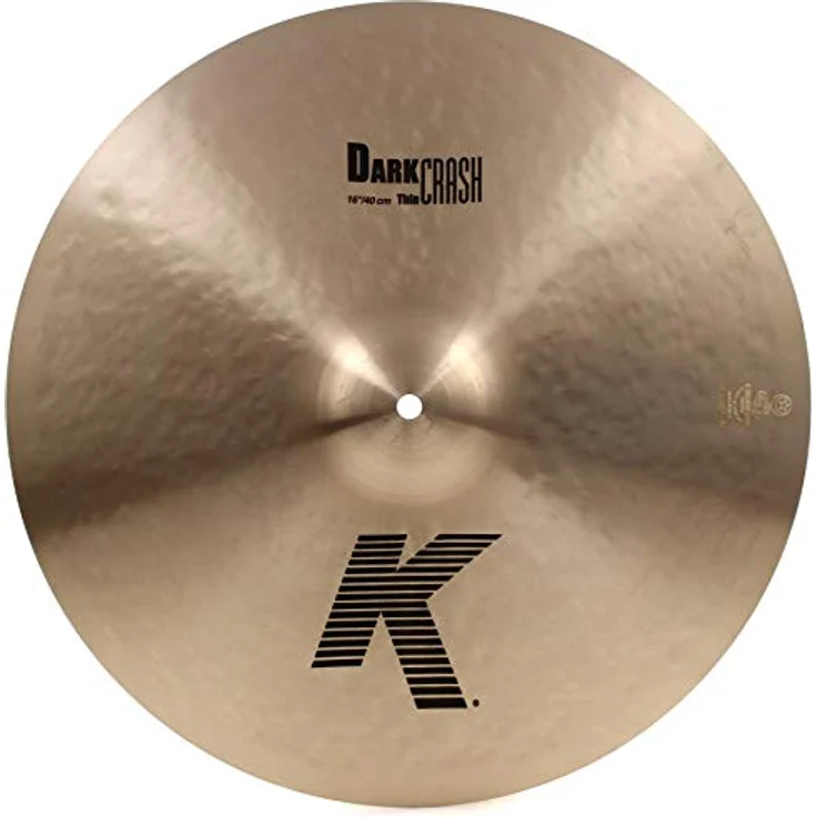 Zildjian K' Dark Crash Thin 16", Schlagzeugbecken mit Traditional Finish – Bild 1