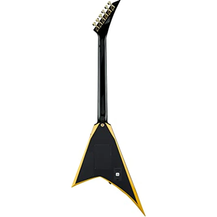 Jackson X Series Rhoads RRX24 IL E-Gitarre, schwarz mit gelben Bevels, sorgfältige Verarbeitung und ausgewählte Materialien – Bild 2