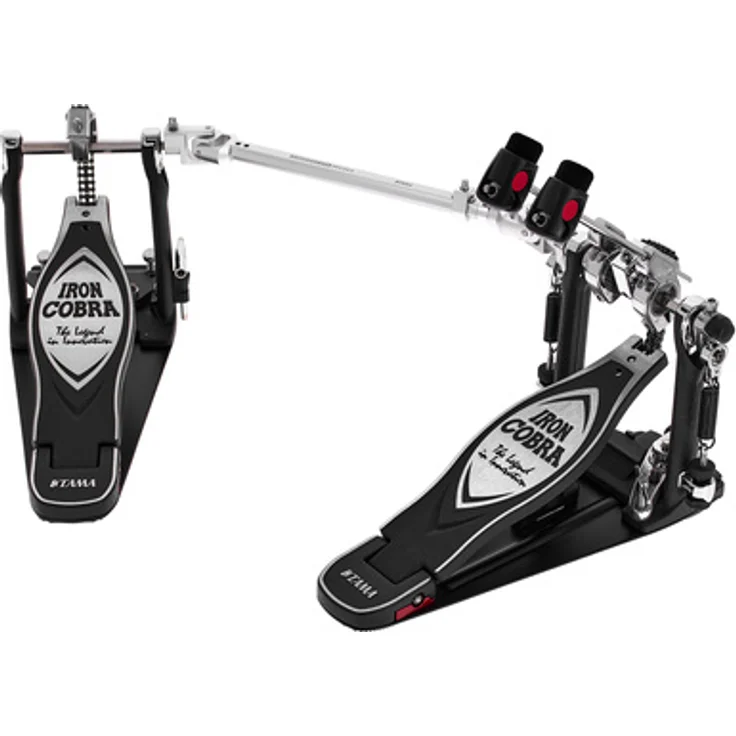 Tama Iron Cobra HP900PWNMR, Doppelpedal mit Power Glide System, Limited Edition, Mirror Rod und Pedal Bag