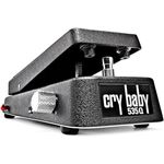 Jim Dunlop Dunlop Wah Wah Pedal, schwarz, 6 WahWah-Einstellungen, einstellbarer Booster, variabler Q-Control, True Bypass Schaltung