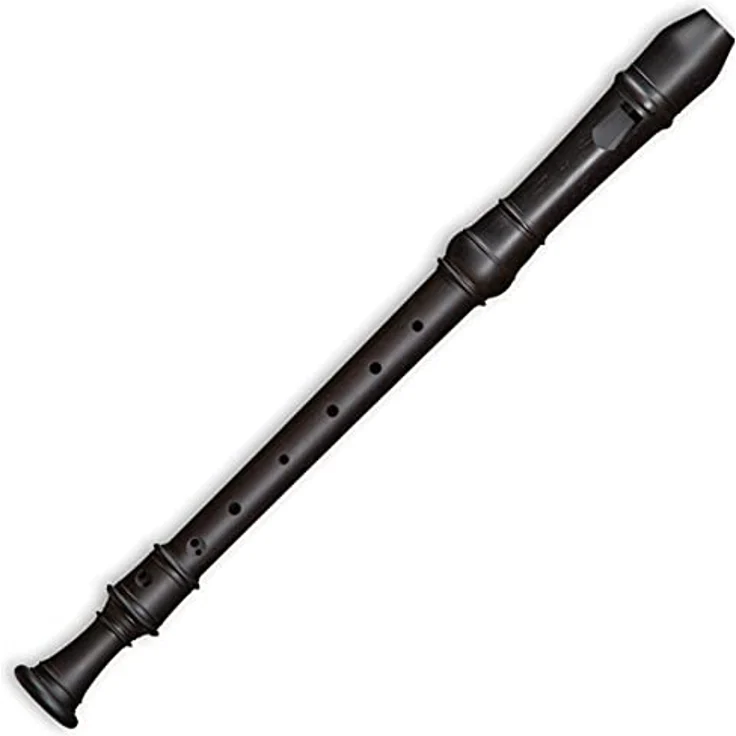 Mollenhauer 5224 Denner Alto Recorder, Altblockflöte aus Grenadill, barock Doppelloch, 3-teilig, a1 = 442 Hz, inklusive Baumwolltasche und Zubehör – Bild 1