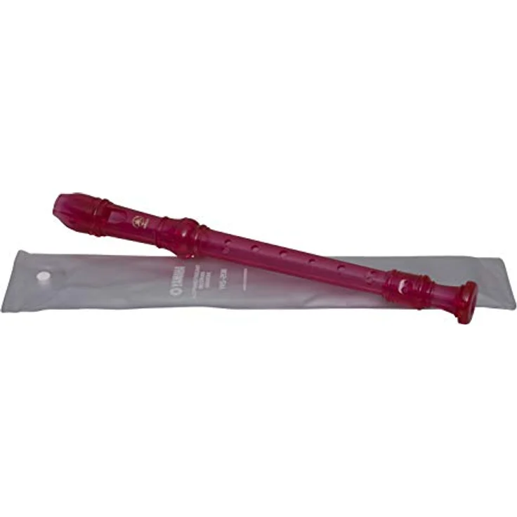 Yamaha YRS-20 BP Soprano Recorder, barocke Griffweise, transparent pink, ABS-Kunststoff, a1 = 442 Hz, inkl. Tasche – Bild 4