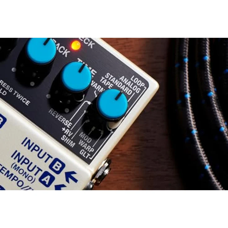 BOSS DD-8 Digitales Delay-Pedal, vielseitige Sounds mit elf Modi, Mono und Stereo-Setup, robuste Konstruktion – Bild 4
