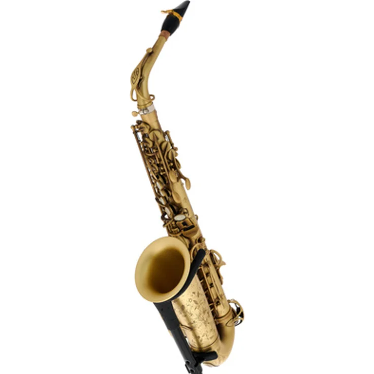 Selmer Supreme Alto Sax SE-ASUP, Altsaxophon mit patiniertem Korpus, optimierter Ergonomie und speziellen Klangbohrungen, inkl. SUPREME Case und Selmer "Concept"-Mundstück