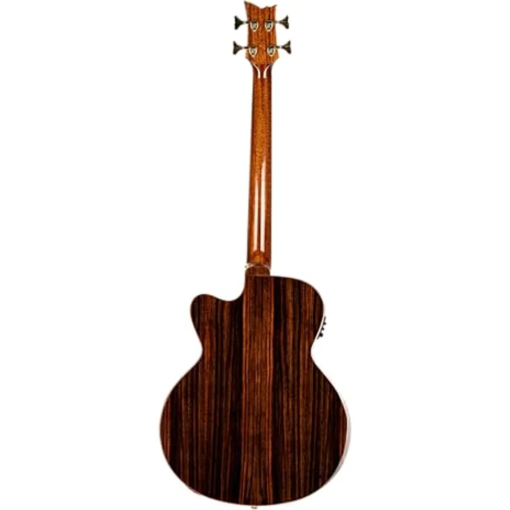 Ortega STRIPEDSU.ACB, Akustikbass mit massiver Alaska Fichtendecke, Cutaway, Natur Hochglanz Finish, inkl. Gig Bag – Bild 4